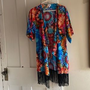 Lularoe Tie Dye Monroe . The unicorn everyone wants !